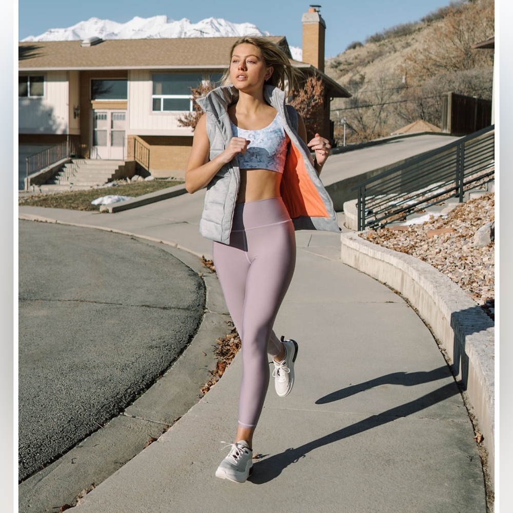 Savvi Miya Leggings in Dusty Rose